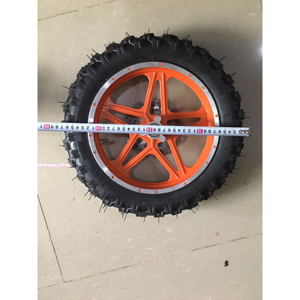 Vỏ ruột/ săm lốp xe cào cào mini 50cc Bánh lớn 2.5-10/ xe tam mao/ xe ruồi