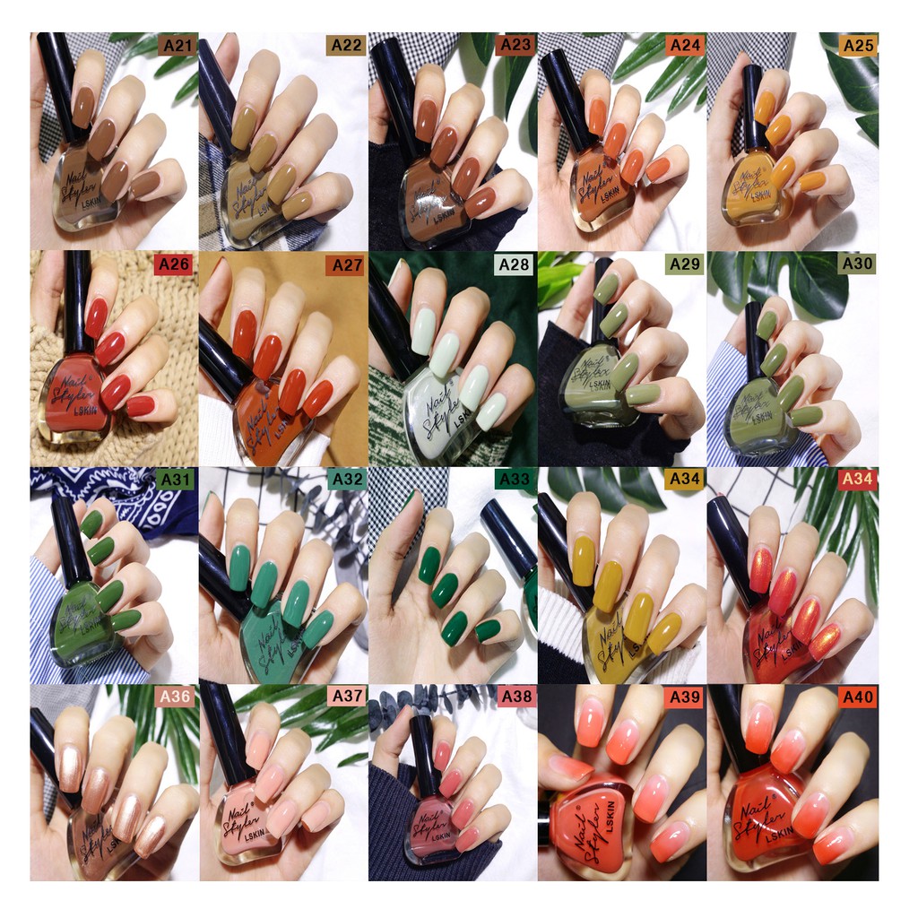 [A20 - A40] Sơn móng tay NAIL STYLER