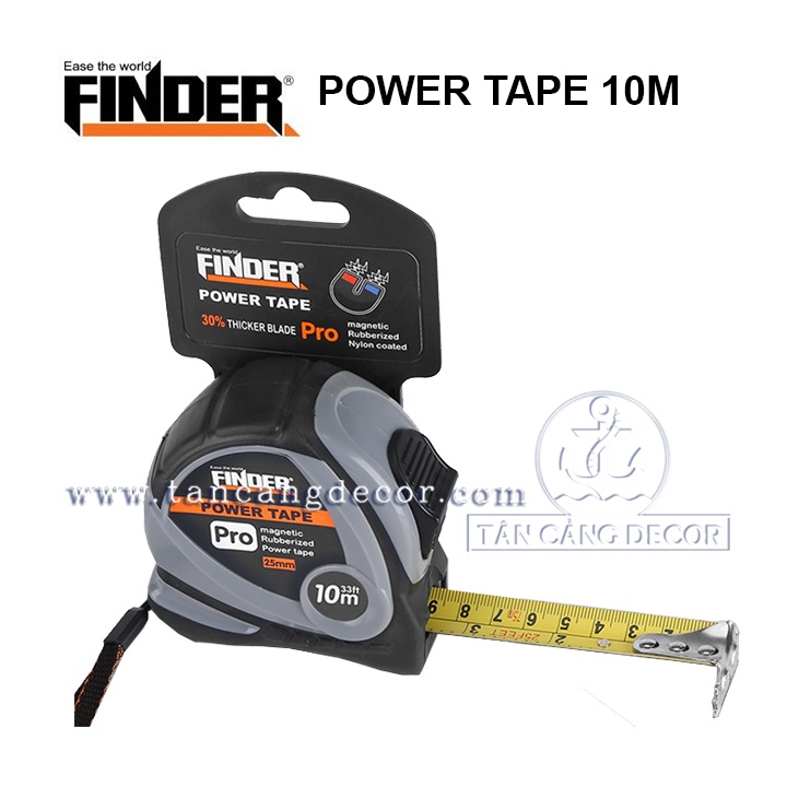 Thước Cuộn Thép Finder Có Tích Hợp Nam Châm