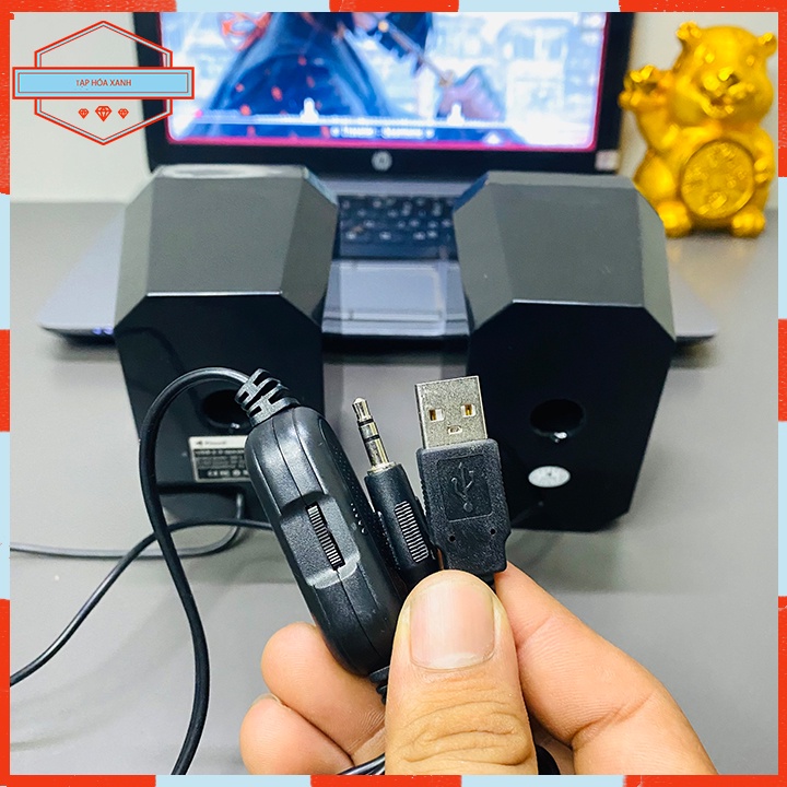 Loa Máy Tính Laptop PC Để Bàn 2.0 KISONLI A-606 Có Dây Chính Hãng Loa Vi Tính Mini Nghe Nhạc
