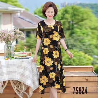ĐẦM SUÔNG LỤA HOA 3D CAO CẤP SIZE TỪ 39-71