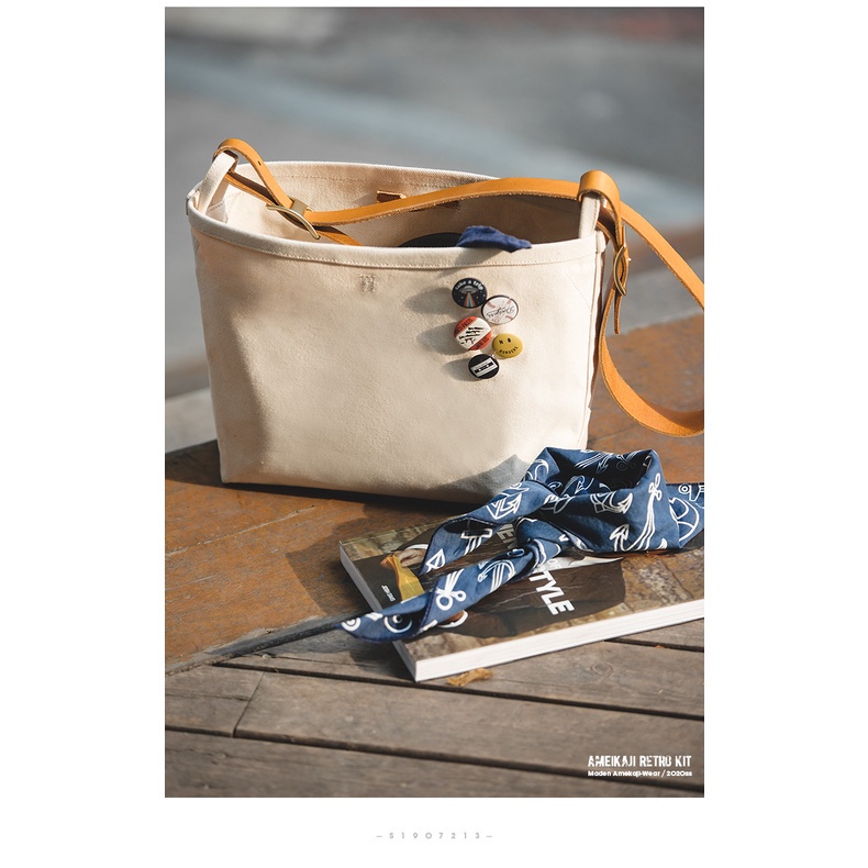 Túi đeo chéo MADEN phong cách cổ điển thời trang sành điệu cho nam