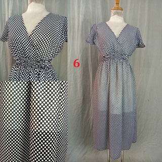 Maxi đắp chéo ngực sát nách, tay ngắn