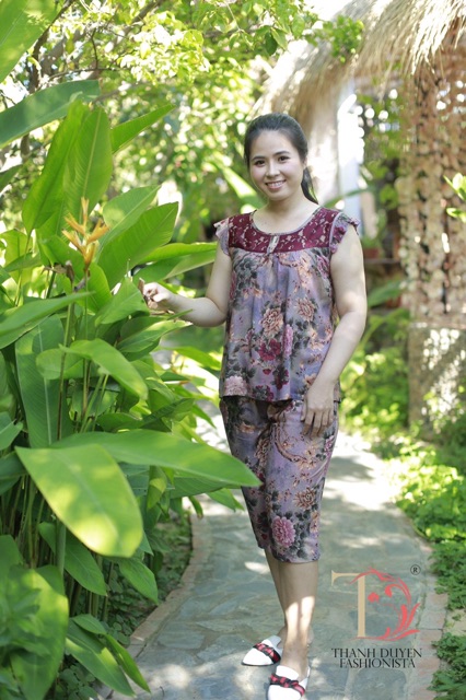 Bộ Tole bông, khoét cổ giọt nước Thành Duyên - 1200CTL | BigBuy360 - bigbuy360.vn