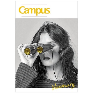 Vở a4 kẻ ngang có chấm 200 trang đl 70g/m2 - campus visionary