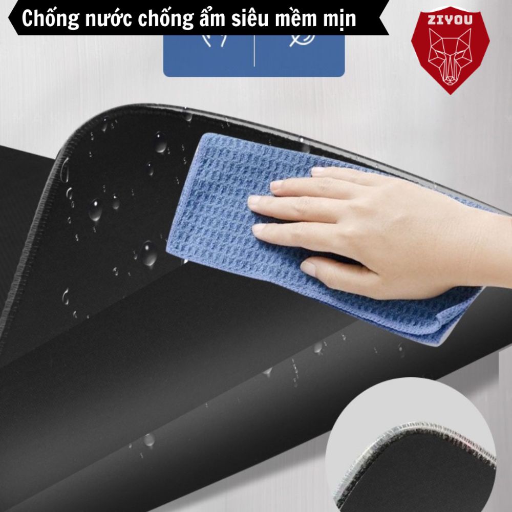 Lót Chuột LED RGB Cảm Ứng Tích Hợp Sạc Không Dây 15W Ziyou G96 , Pad Chuột Cỡ Lớn