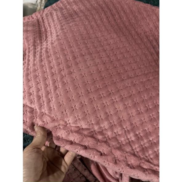 Ga gối nỉ nhung Ong - sét 3 món