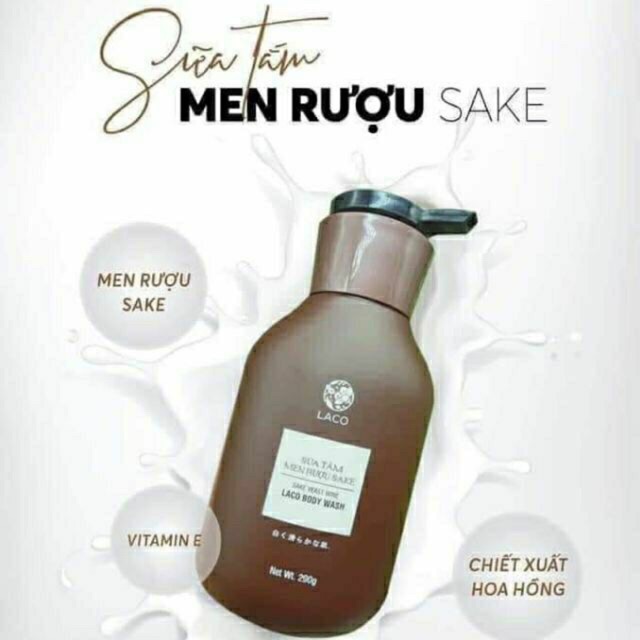 Sữa tắm men rượu sake - hàng chính hãng