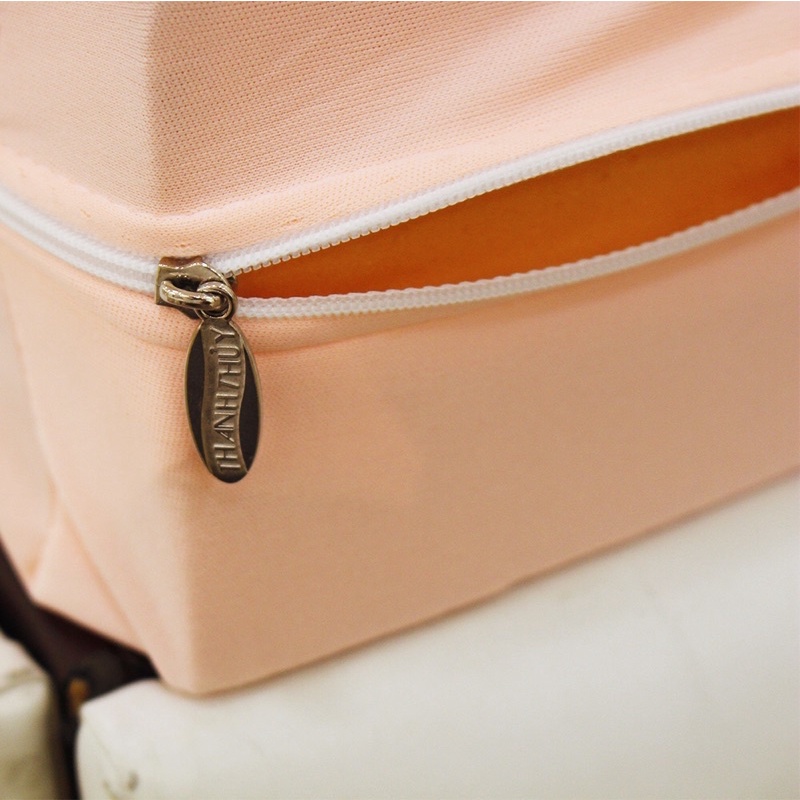 Áo Bọc Nệm 2 Mặt Có Khoá Kéo Vải Thun Lạnh Cao Cấp