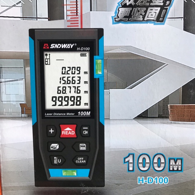 Thước đo khoảng cách laze 100M