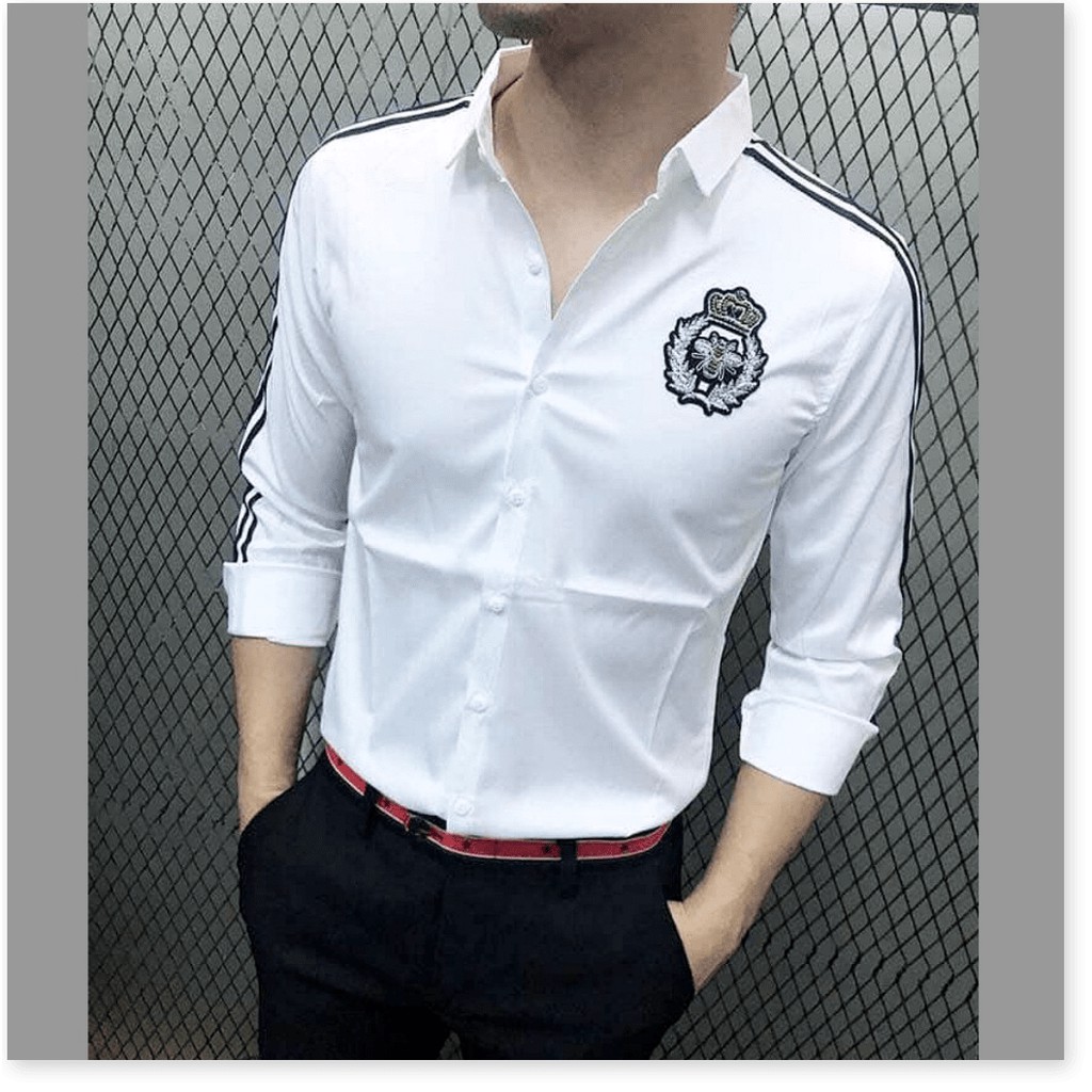 ❤ Áo sơ mi nam dài tay in nhiệt 3D mới hot nhất ❤ HP