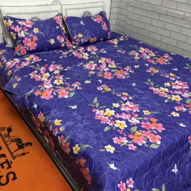 🌺🌺🌺 Mẫu mới 🌸🌸🌸🌷🌷🌷 Set chăn ga gối hè cotton poly 2017