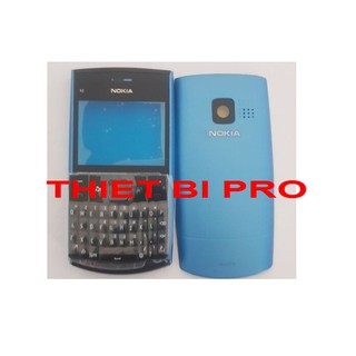 VỎ NOKIA X2 01 MÀU XANH KHÔNG PHÍM