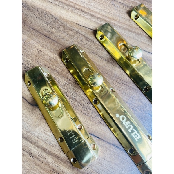 Chốt đồng, chốt cửa cổng bằng đồng 15cm chính hãng EL
