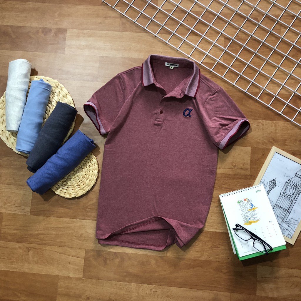 ÁO THUN NAM ANPHA CỔ BẺ (NEW) | BigBuy360 - bigbuy360.vn