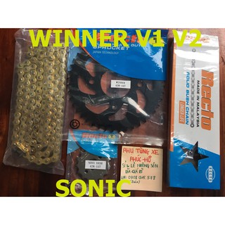 NSD Winner Sonic Size Nhông 14-15-16...Dĩa 40-41-42-43-44-45-46 Nhông Sên Dĩa Recto Sên Recto Vàng Malay 9 Li