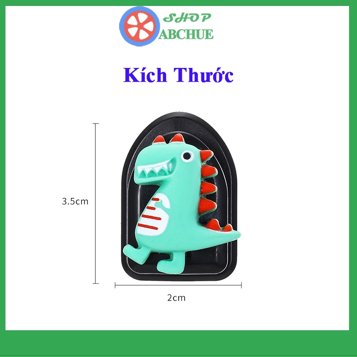Móc treo đồ mini  đa năng gắn trên xe hơi  hình icon đáng yêu