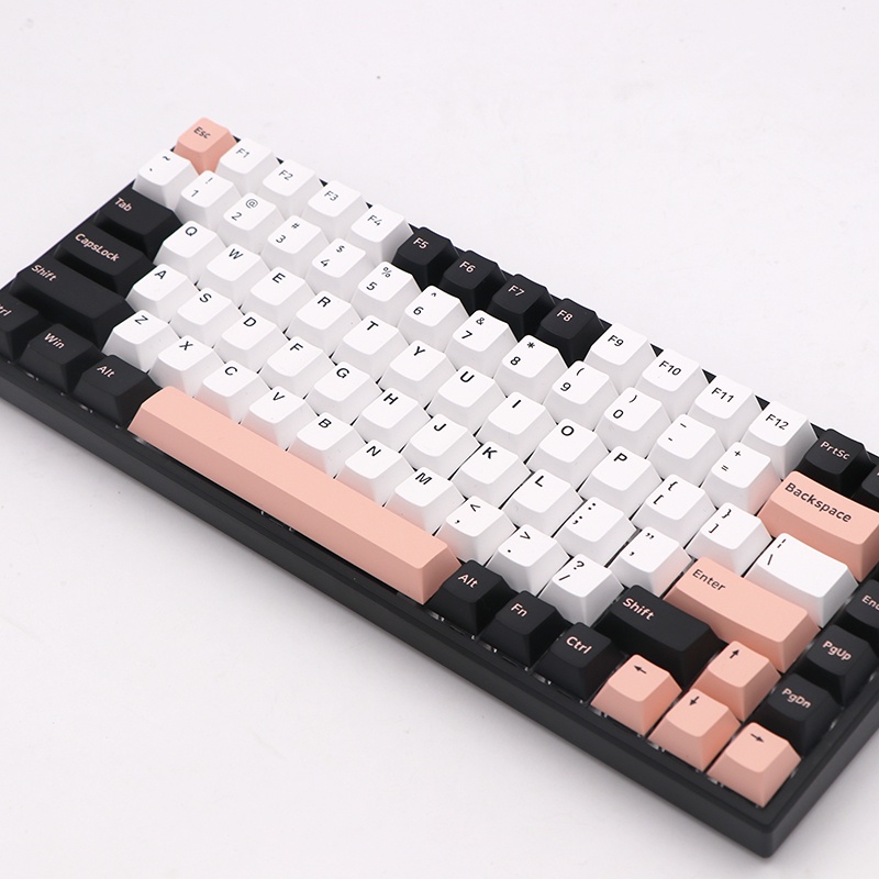 Set Keycap PBT Doubleshot nhiều phối màu Olivia, Samurai nút bàn phím cơ phù hợp nhiều layout