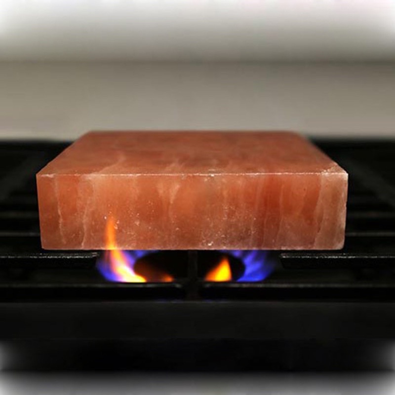 Đá nướng Himalaya 4x20x20 cm, nướng thịt, hải sản ngon không cần ướp