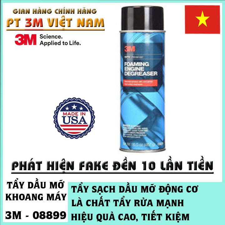 Tẩy rửa dầu mỡ động cơ 3m foaming engine degreaser 08899