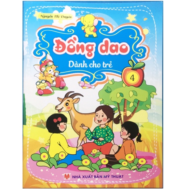 Sách - Đồng dao dành cho trẻ tập 4