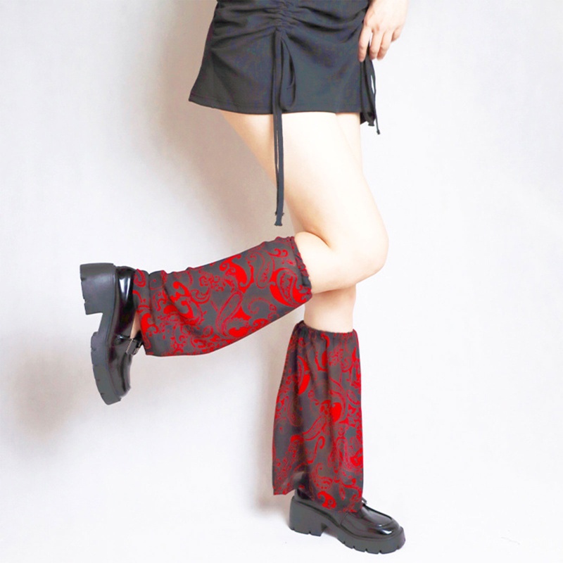 Vớ Cao Tới Gối Phong Cách Gothic Ấm Áp Dành Cho Nữ