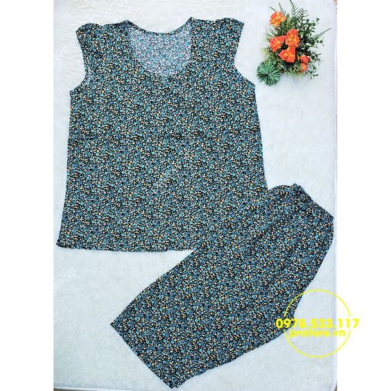 Rập giấy mẫu đồ bộ DB04
