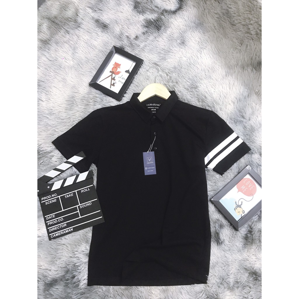 Áo polo nam, áo thun nam có cổ, chất liệu cotton 100% mềm mịn thanh lịch sang trọng. | BigBuy360 - bigbuy360.vn