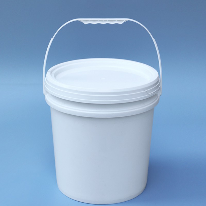Xô Nhựa pp Hình Tròn 10l Có Nắp Đậy Đựng Sơn Và Tay Cầm Tiện Dụng Cho Gia Đình