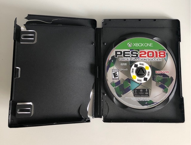 PES 2018 (Pro Evolution Soccer 2018) XBOX ONE 6/10 (sử dụng rồi/used)