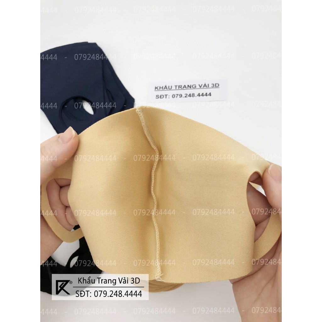 Combo 5 CÁI khẩu trang vải 3D phong cách Hàn Quốc - thời trang | BigBuy360 - bigbuy360.vn