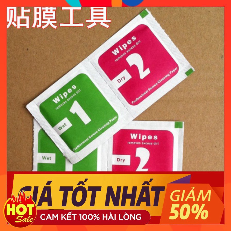 Miếng vệ sinh màn hình điện thoại đa năng - Phụ kiện Hoàng Long
