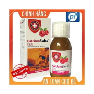 Sirô tăng chiều cao CalciumSwiss bổ sung canxi, vitamin K2, lysine và D3 - nhập khẩu châu Âu