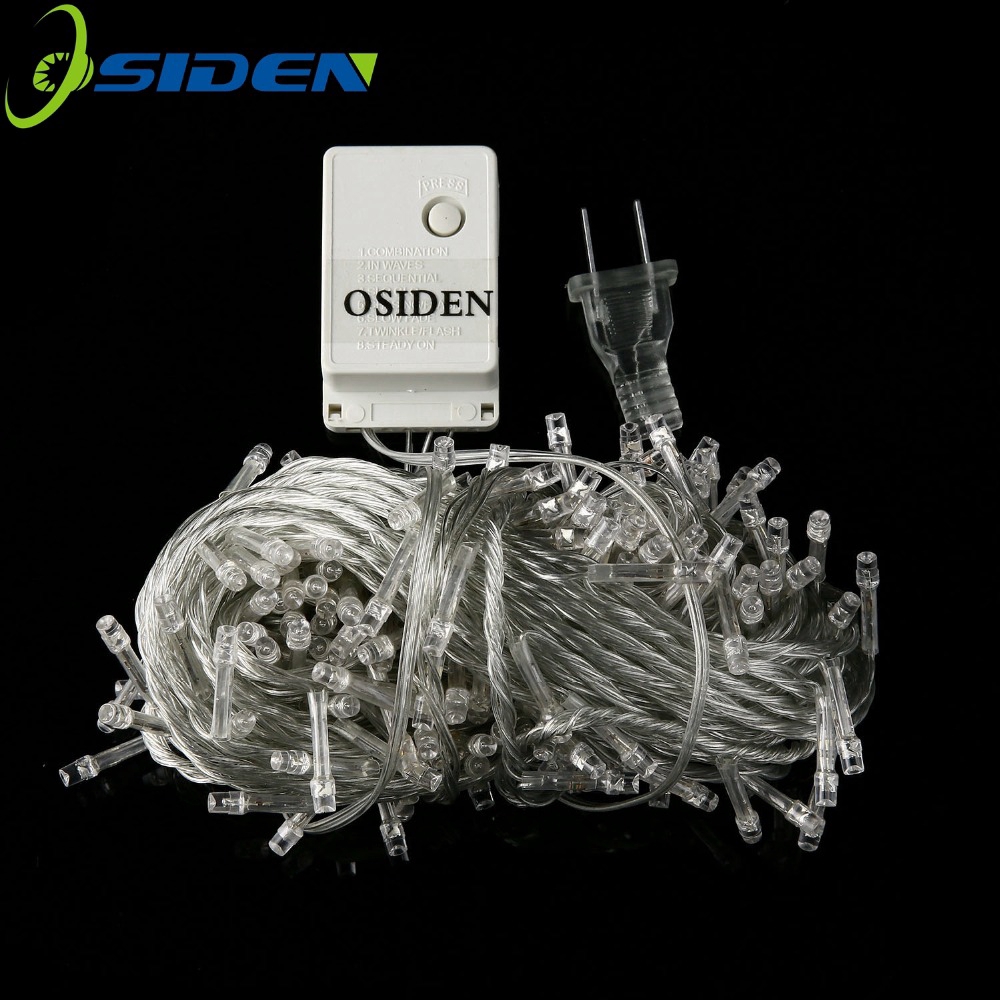 Dây đèn LED OSIDEN 5M10M 20M 50M 220V 8 chế độ chống thấm nước trang trí Giáng Sinh