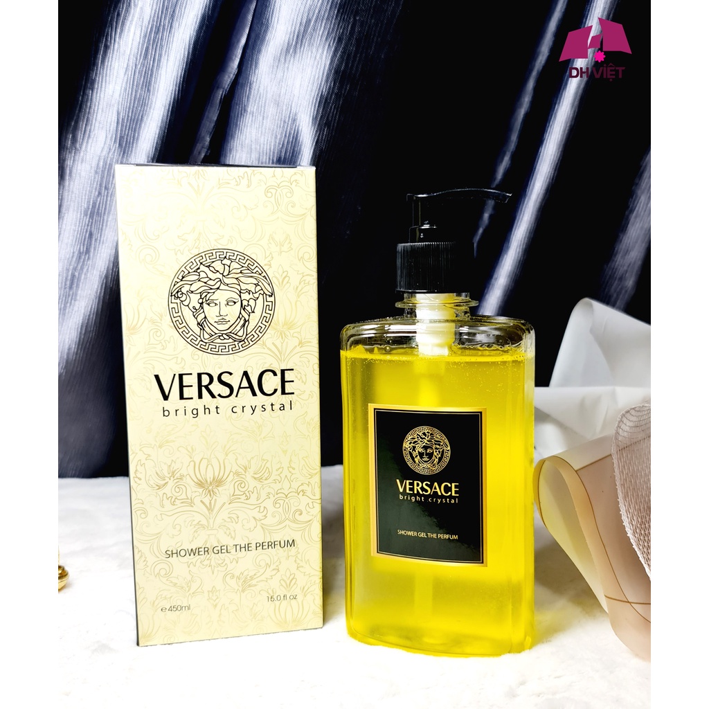 Sữa Tắm Nước Hoa VERSACE Chính Hãng - Hương Thơm Quyến Rũ 450ml