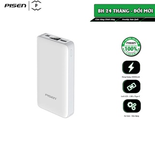 Sạc Dự Phòng Pisen ZO 20000mAh - Ultra - Hàng chính hãng