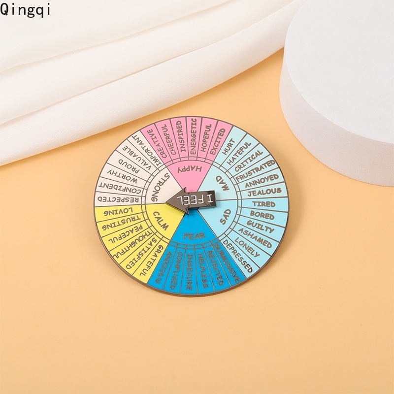 Ghim cài áo Miss Zoe tráng men in chữ I Feel Big Emotion vui nhộn sáng tạo thích hợp làm quà tặng cho bạn bè