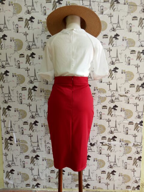 SET ÁO VÀ CHÂN VÁY XẾP LY VẠT BÈO CÓ NƠ | BigBuy360 - bigbuy360.vn