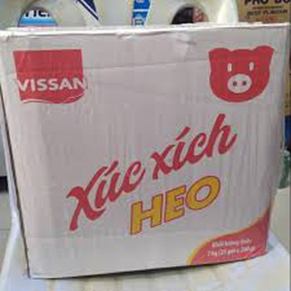 Combo 4  bịch Xúc xích heo Vissan