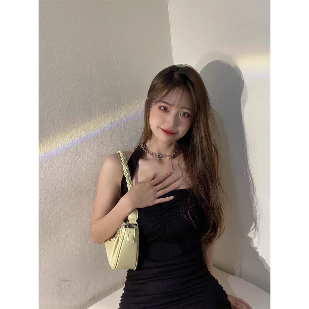 Túi Xách Kẹp Nách Xếp Ly Phong Cách Phương Tây Thời Trang 2023 Cho Nữ