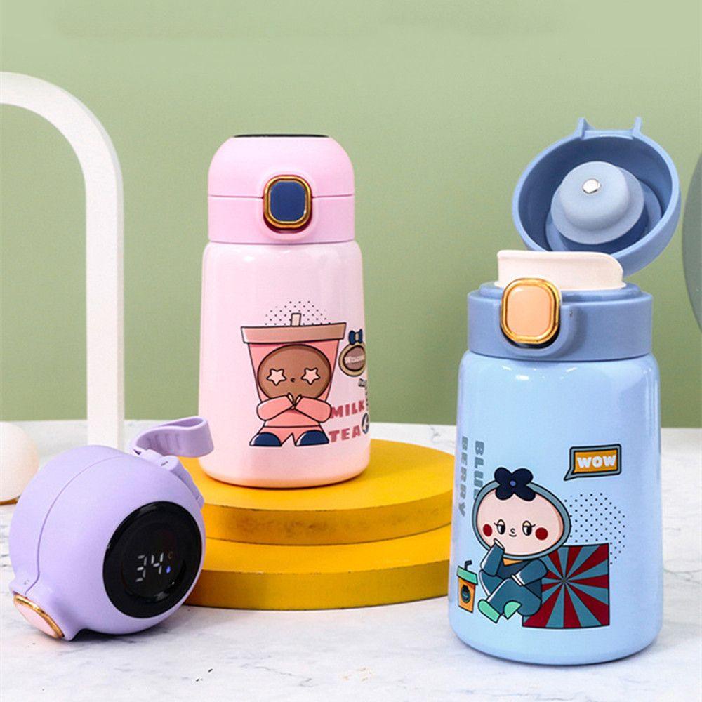 GOGOUP Bình Nước Giữ Nhiệt Bằng Thép Không Gỉ Dễ Thương 500ml