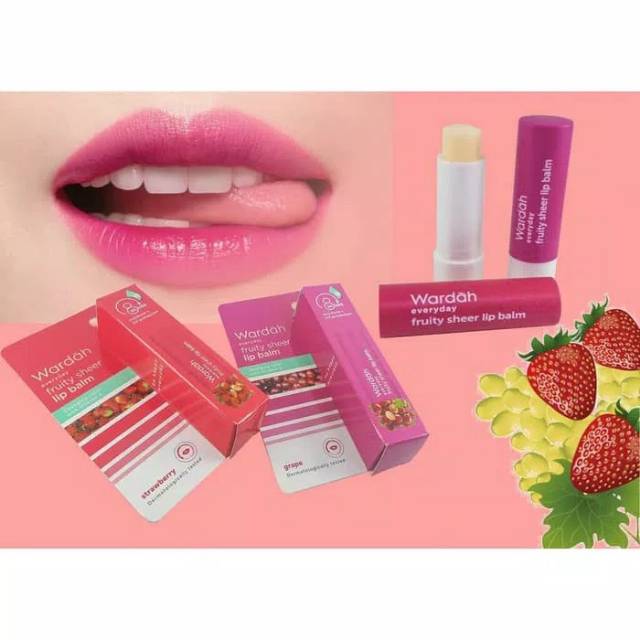 (hàng Mới Về) Son Dưỡng Môi Idk Wardah Everyday Fruity Sheer 4gr | BigBuy360 - bigbuy360.vn