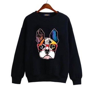 🔥HOT🔥 Áo sweater đẹp giá rẻ | Áo in hình chó cực dễ thương