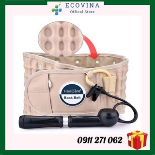 Đai hơi định hình cột sống, đai nẹp lưng, kéo dãn cột sống, thắt lưng haili care,hàng cao cấp bảo hành 24t
