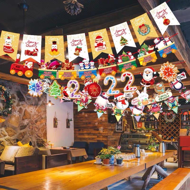 Dây Treo Chữ Trang Trí Giáng Sinh Noel ❤️ FREESHIP❤️ Chữ Merry Christmas ❤️ Momomart