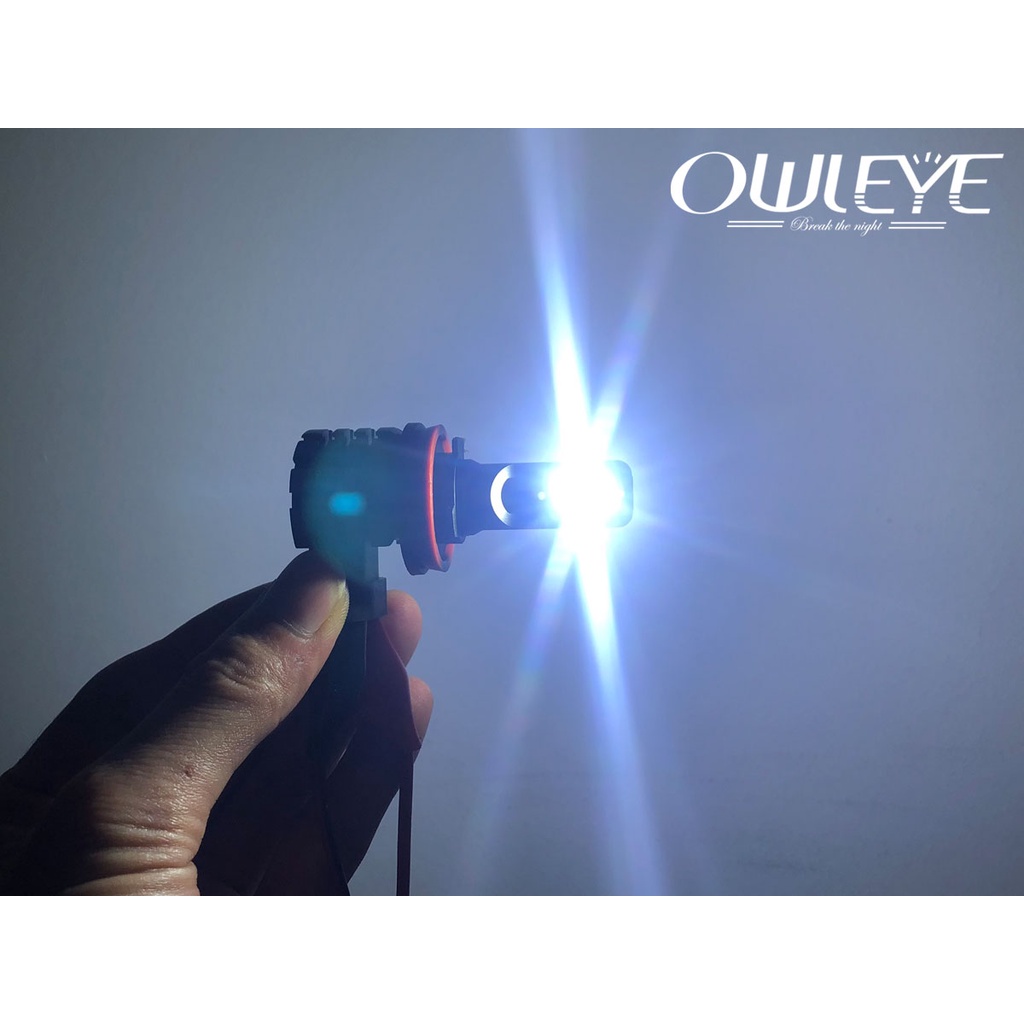 Đèn led sương mù ô tô đổi màu trắng vàng Owleye A412 – HB4 -9006