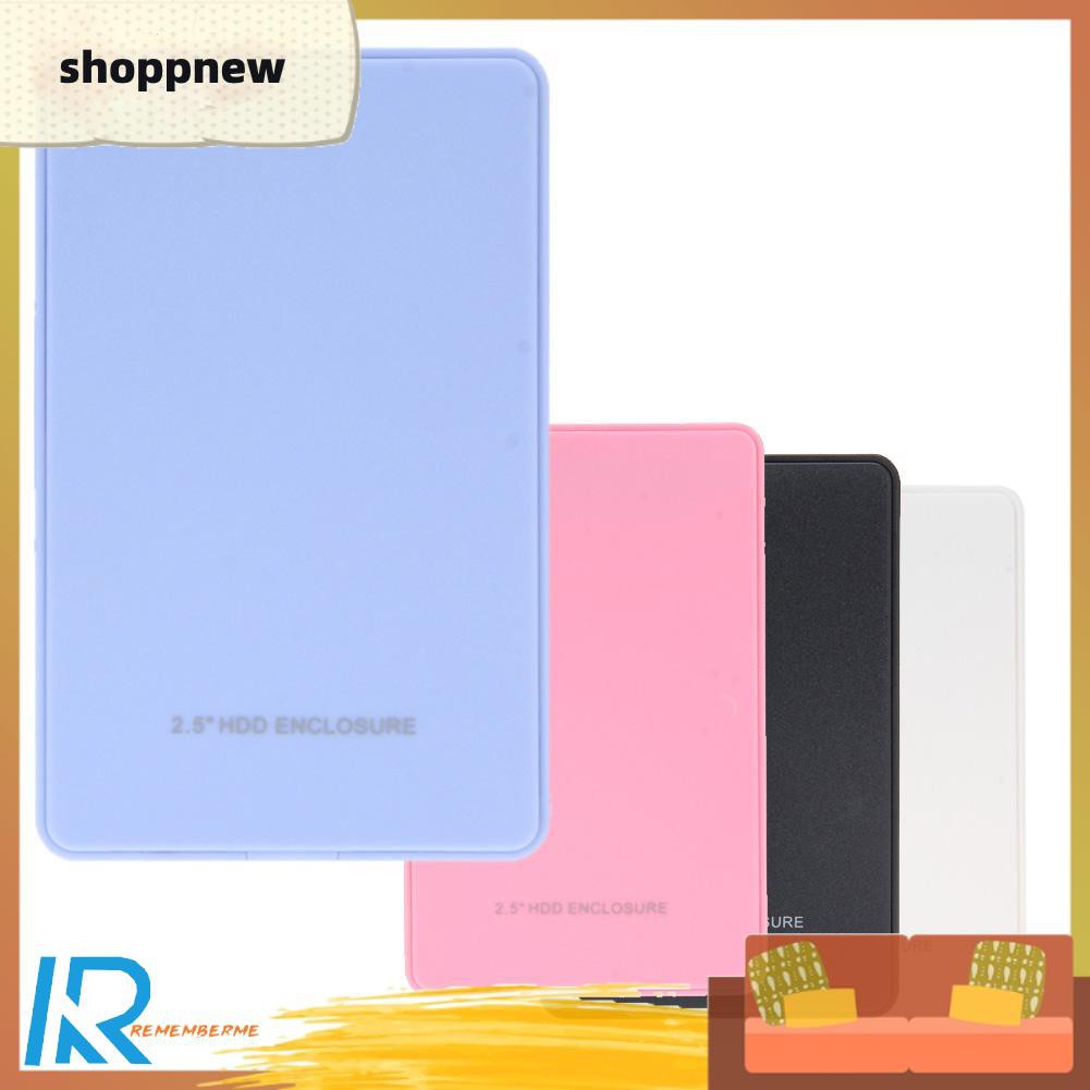 Hộp Đựng Ổ Cứng Ngoài 2.5in Usb 2.0 Sata Hd Ốp