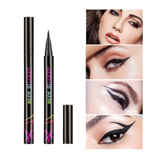 Bút kẻ mắt Suake dạng lỏng màu đen chống thấm nước