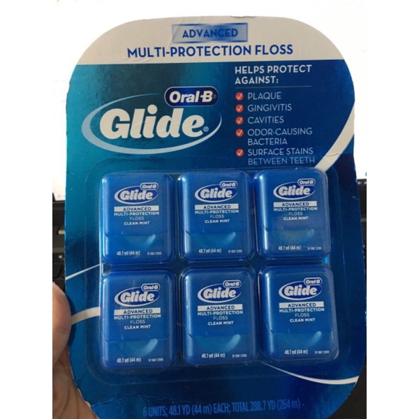 Set 6 Chỉ Nha Khoa Oral B Glide