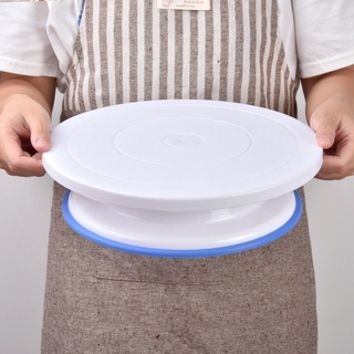 Mua Bàn xoay bánh kem nhựa cao cấp chống trượt đế silicon 28cm